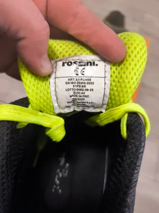 Scarpe antinfortunistiche uomo Rossini 43