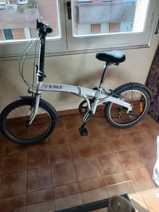 Bicicleta plegable Btwin