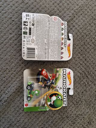 Hot Wheels Mario Kart: Luigi e Yoshi - Set di due veicoli