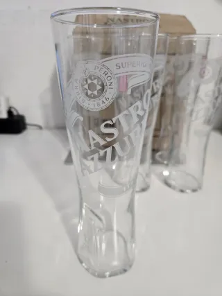 Set 6 Bicchieri Birra Nastro Azzurro 0.4