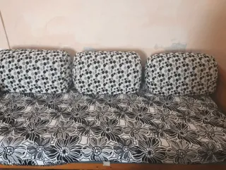 Estructura de cama de madera