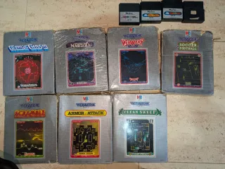 Consola MB Vectrex + 10 juegos + 2 mandos
