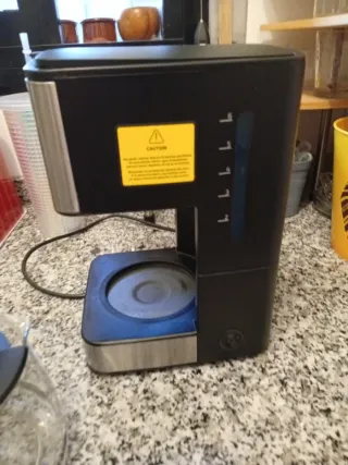 Cafetera de goteo Cecotec plateada