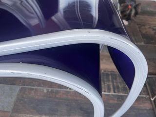 Sillas Kartell Fpe Azul marino y plata