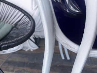 Sillas Kartell Fpe Azul marino y plata