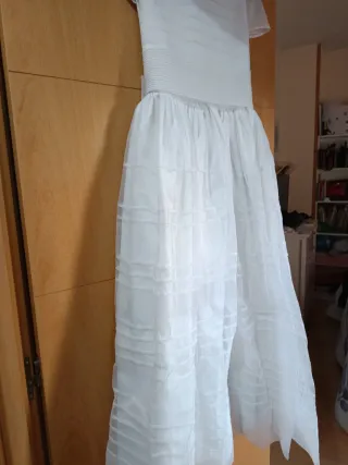 Traje de Comunión Blanco 120cm + Cancán