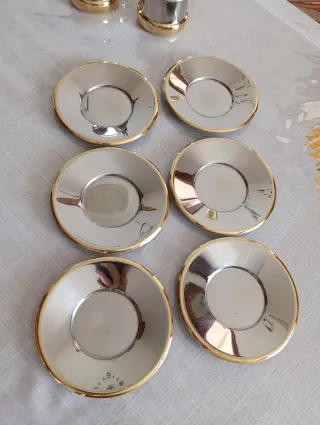 Vassoio Dac con 6 tazzine