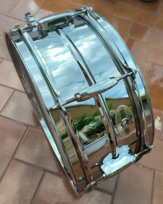 Caja Pearl Mirror Chrome 14x5.5 Acero