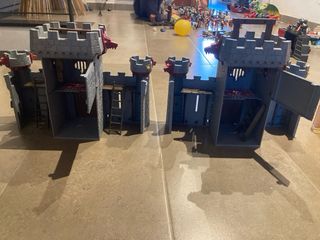 2 barcos +castillo + circo playmobil