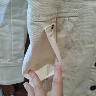 Vestido vaquero Highly Preppy beige