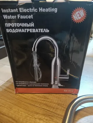 Grifo Calentador Agua Eléctrico Instantáneo