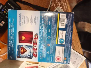 Superman Motion Picture Anthology Blu-ray Precinta