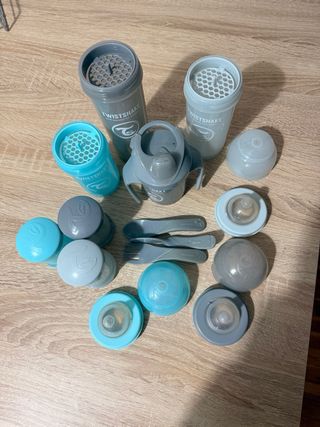 Set Biberones y Vaso Twistshake