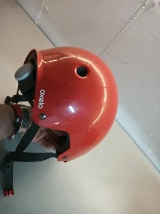 Casco skate/ski rojo