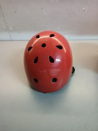 Casco skate/ski rojo