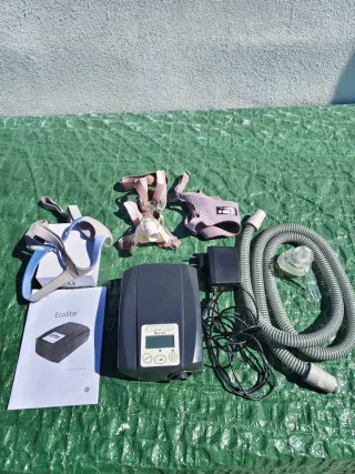 SEFAM EcoStar CPAP Máquina con Tubo y Manuales
