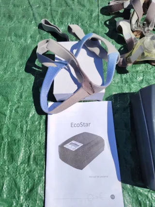 SEFAM EcoStar CPAP Máquina con Tubo y Manuales