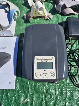 SEFAM EcoStar CPAP Máquina con Tubo y Manuales