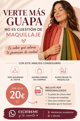 Asesoría análisis del color personalizado