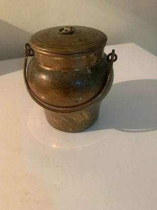 Olla de cobre Skultuna 1607
