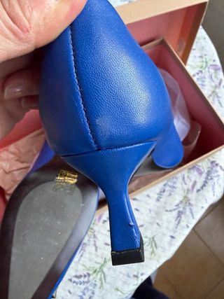 Zapatos de fiesta BIBI LOU azules con pedrería