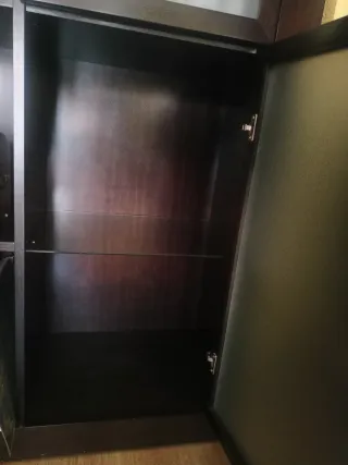 Muebles de salón oscuros