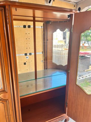 Mueble antiguo frances / Cristalera /SUPER OFERTA
