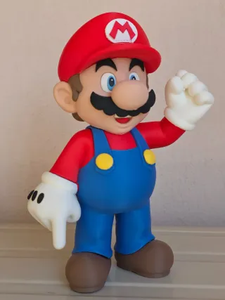 Boneco Super Mario Bros 3D 23cm