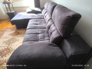 Sofá Chaiselongue con Almacenamiento