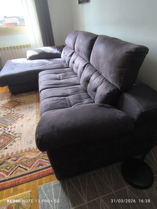 Sofá Chaiselongue con Almacenamiento