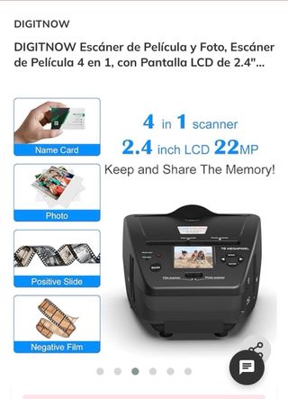 Scanner per Film e Foto DIGITNOW 4 in 1