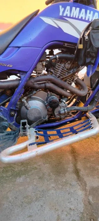 Quad Yamaha Raptor 660 Azul y Blanco