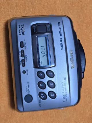 Radio Cassette Aiwa TX386 Super Bass