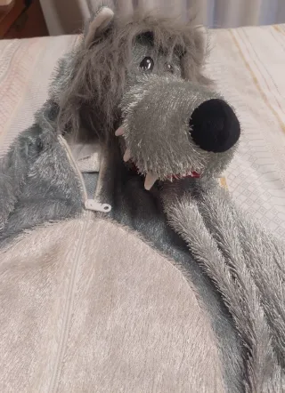 Disfraz Lobo Peluche Talla  130cm