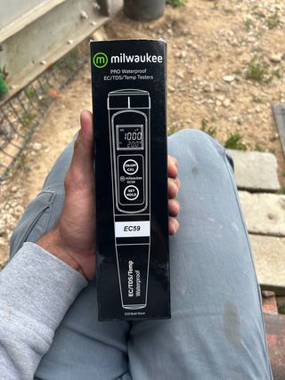 Medidor Milwaukee EC59 PRO EC/TDS/Temperatura Nuev