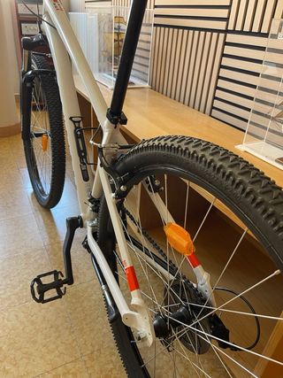 Bicicleta Rockrider Blanca