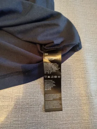 Camiseta Triumph Vintage Azul Talla S