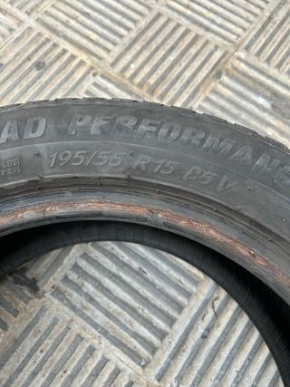 Neumáticos 195/55R15 en buen estado