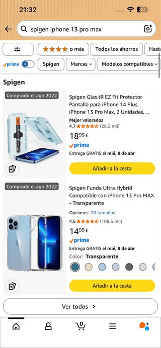 LOTE SPIGEN | 200 Fundas y Cristales | Originales