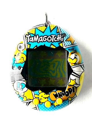 Tamagotchi Virtual Pet Comic Style