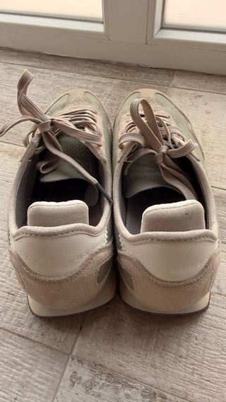 Zapatillas Scalpers Beige y Verde