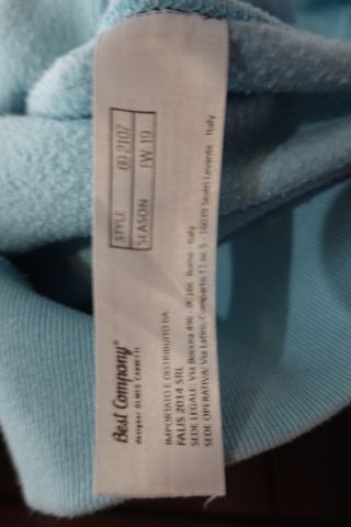 Sudadera Best Company azul logo crewneck