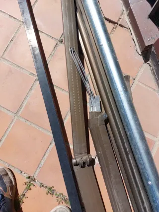 Estructura de toldo 475×375 -sin tela.