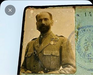 Cartera Militar de Identidad Original