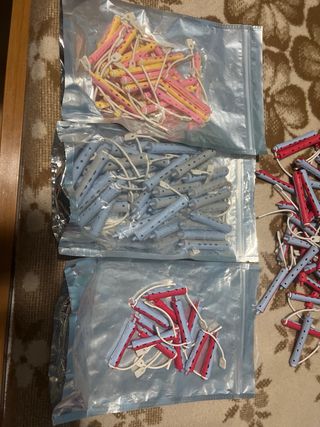 Bigudíes de colores