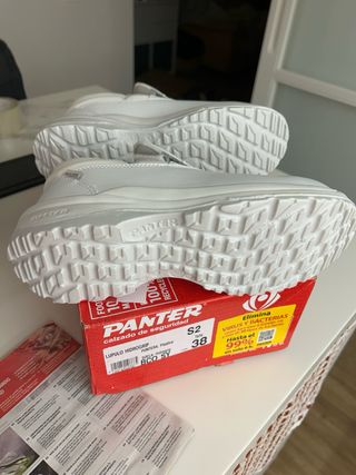 Zapatos de seguridad Panter Hidrogrip Talla 38