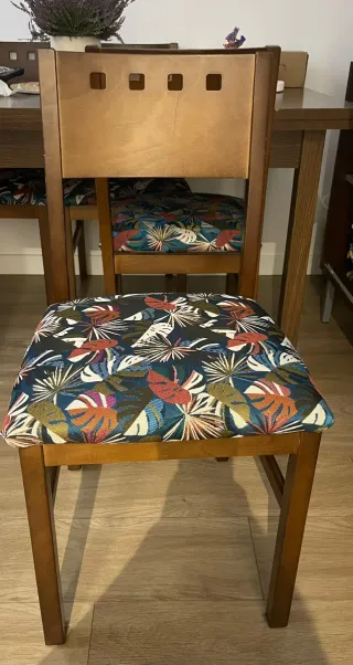 Juego de 4 sillas de comedor