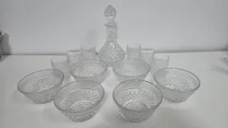 Juego Licorera 14 Piezas Cristal