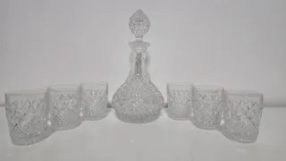 Juego Licorera 14 Piezas Cristal