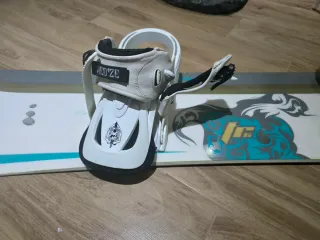 Tabla Snowboard + Fijaciones